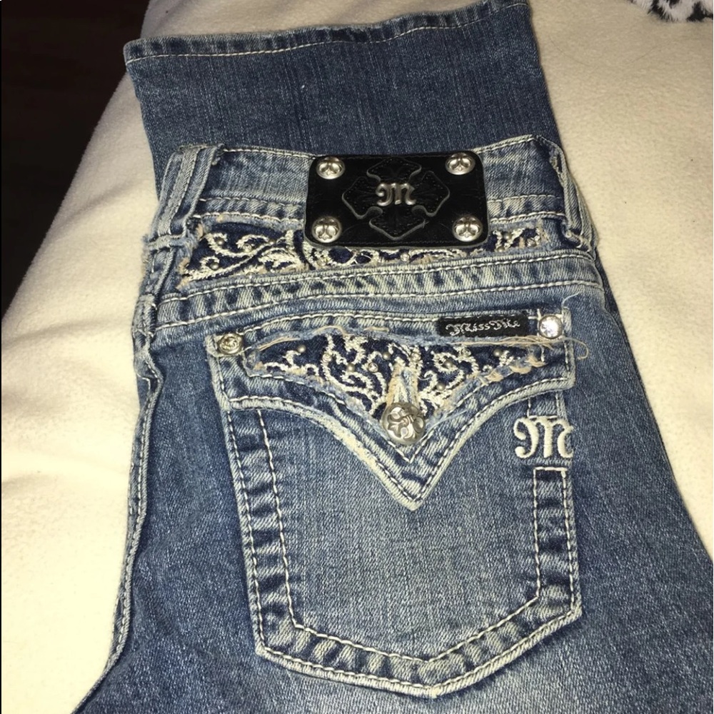 Miss me boot cut women’s designer jeans
